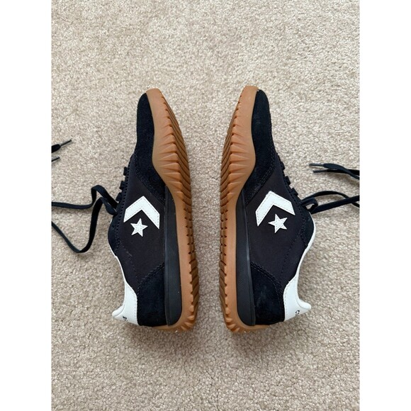 Converse Run Star Trainer Low-Top Black White Egret Gum Honey Womens 6.5 Mens 5 - Picture 3 of 10